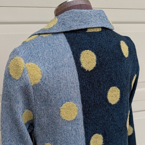 unique BABETTE polka dot wool jacket S - Picture 7 of 12